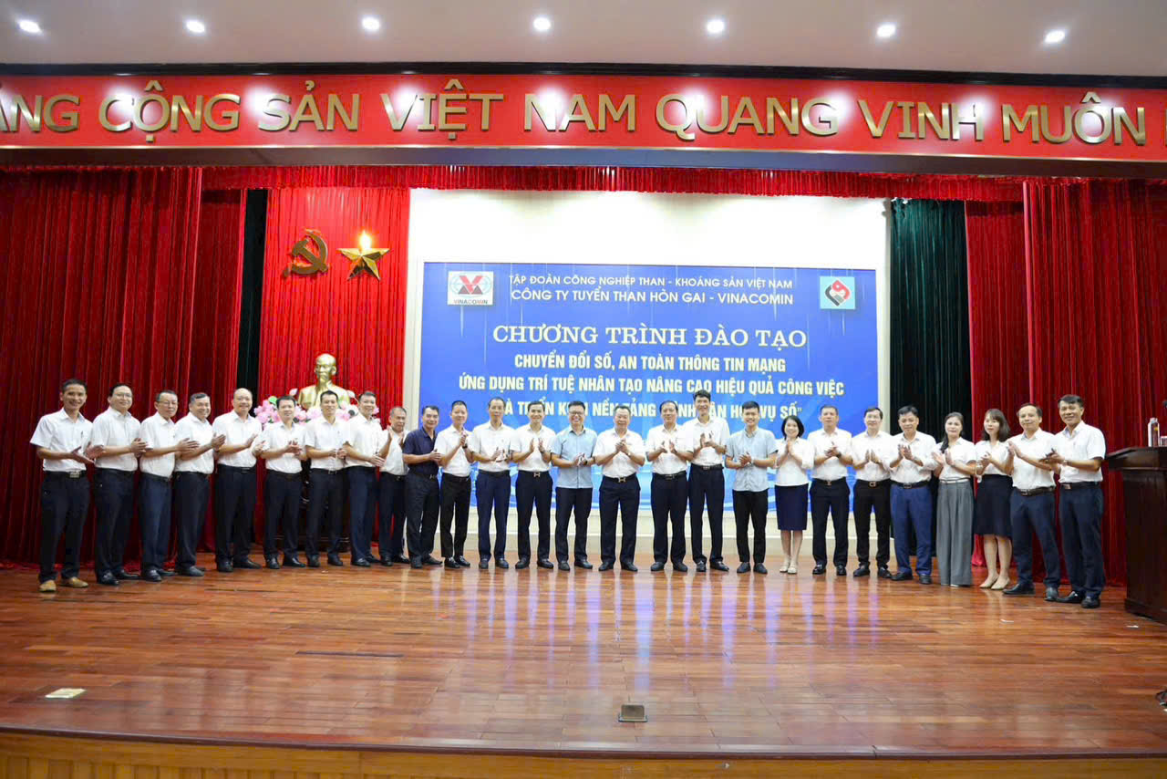 Công ty Tuyển Than Hòn Gai - Vinacomin: Đào tạo ứng dụng công nghệ số nâng cao hiệu quả làm việc